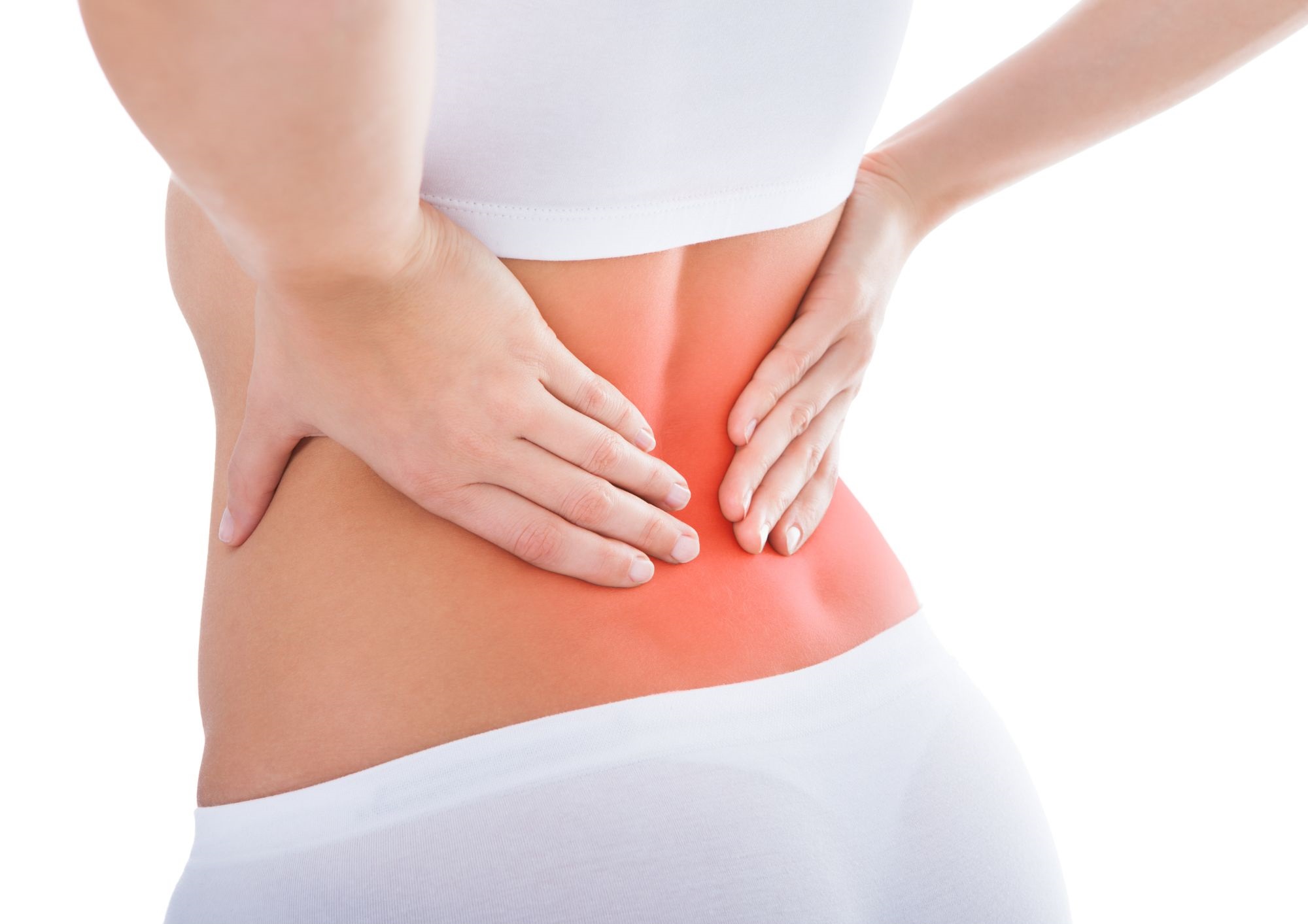 A Woman With Lower Back Pain